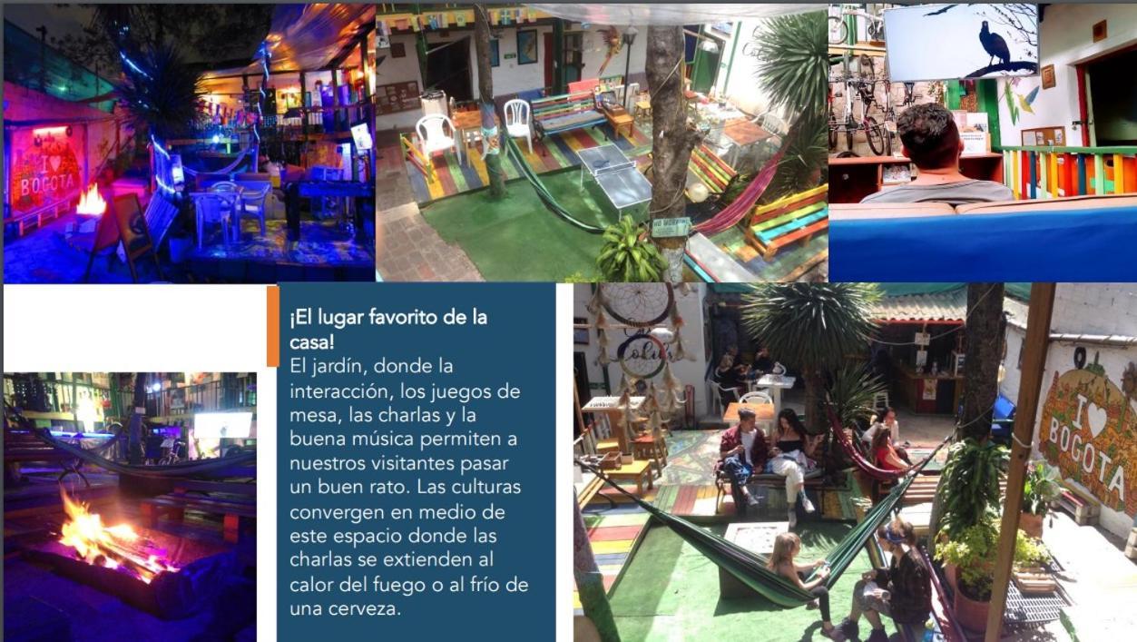 Hostal Gastro Bar Casa Colibri Bogotá Zewnętrze zdjęcie